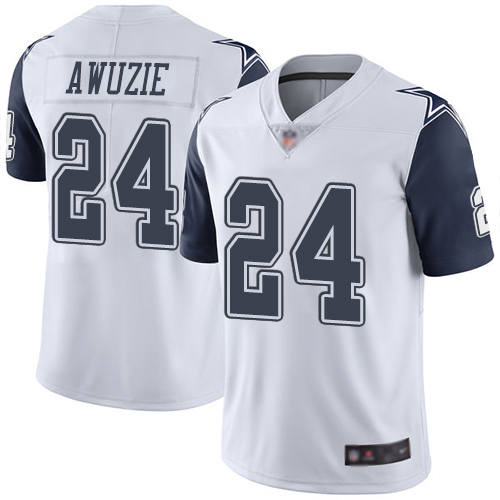 Men Dallas Cowboys Limited White Chidobe Awuzie #24 Rush Vapor Untouchable NFL Jersey->dallas cowboys->NFL Jersey